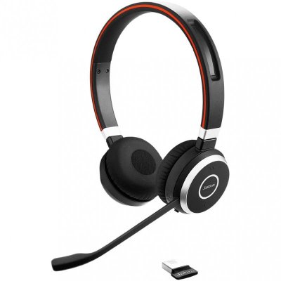 JABRA  Evolve 65 Se Ms Stereo Wireless Headset Argent&eacute;