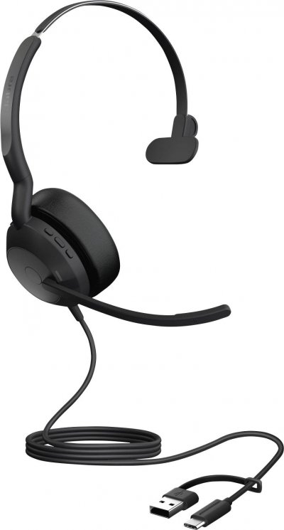 JABRA  Evolve2 50, USB C/A, UC Mono, w/o BT Bluetooth 25069-889-899