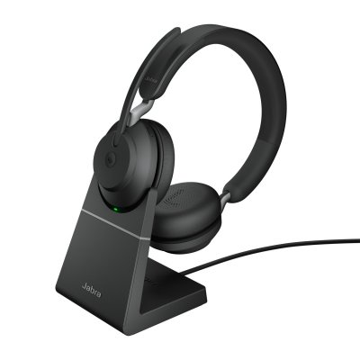 JABRA  evolve2 65 duo ms + link 380c + base chargeur
