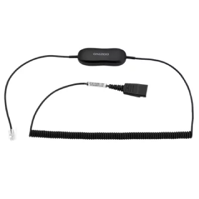 JABRA  GN1218 AC Attenuation - cable pour casque micro - 2 m