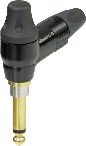 NEUTRIK Jack 6.35 mm m&acirc;le, coud&eacute; NP2RX-ULTIMATE Nombre de p&ocirc;les (num): 2 mono noir