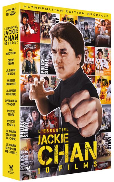 Jackie Chan, l'essentiel - Coffret n&deg; 1 - 10 Films
