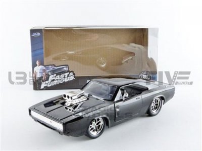 JADA  Toys Fast & Furious 1/24 1970 Dodge Charger m&eacute;tal- - V&eacute;hicule