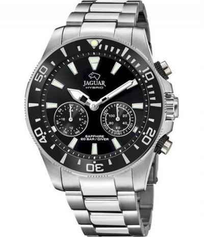 JAGUAR  Hybrid Diver J888/2 - Homme - Hybride - Quartz - 316L surgical steel - Verre saphir