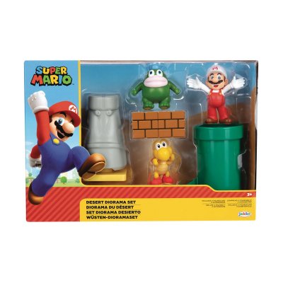 JAKKS PACIFIC  Desert Super Mario Bros Diorama Multicolore