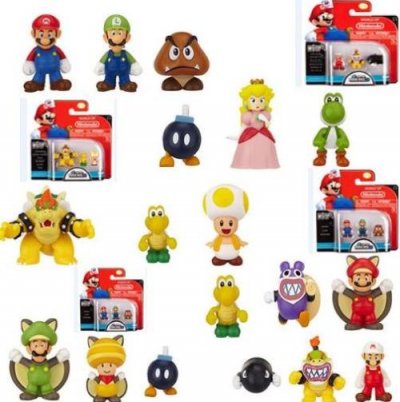 NINTENDO Jakks Pacific  - Micro Figurines 2 Cm Pack De 3 S&eacute;rie 1 X12