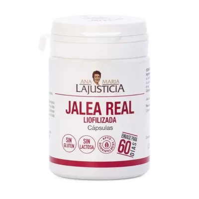 ANA MARIA LAJUSTICIA JALEA REAL LIOFILI&Eacute; 300 Mg. 2 x 60 carps. Ana Marie Lajustie