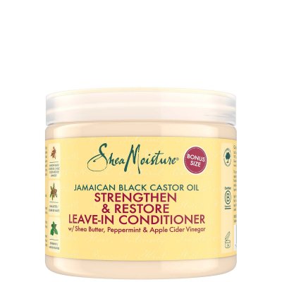 SHEA MOISTURE Jamaican Black Castor Oil Strengthen & Restore Leave in Conditioner