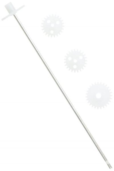 JAMARA  - 037519 - Mod&eacute;lisme - Roue Dent&eacute;e Principale Spy Copter Mini - 4 Pi&egrave;ces