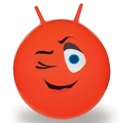 JAMARA  ballon skippy Eye55 cm rouge