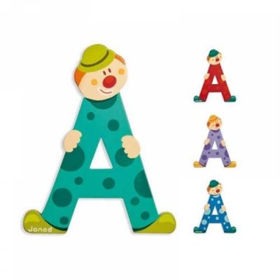 JANOD  Clown Letter A Multicolore 3-6 Years