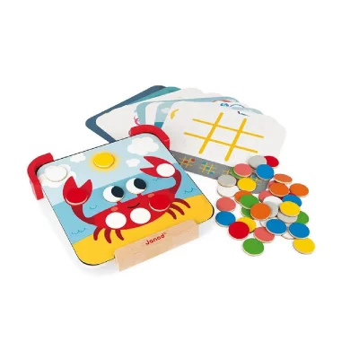 JANOD  - J'Apprends les Couleurs - Pastilles Magn&eacute;tiques - D&egrave;s 2 Ans