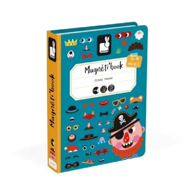 JANOD  J02712 Magneti'Book Alphabet Educational Game, English Version