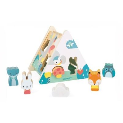JANOD  Pure Shape Sorter Multicolore 18 Months-3 Years