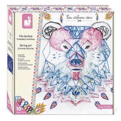 JANOD  String Art Animal Pictures Multicolore 8 Years-99 Years