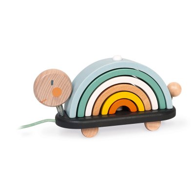 JANOD  Sweet Cocoon Rainbow Turtle Multicolore 12 Months-99 Years