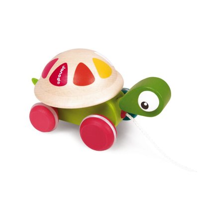 JANOD  Zigolos Pull Along Turtle Multicolore 1-3 Years