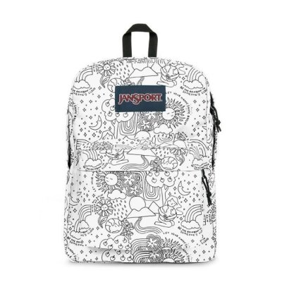 JANSPORT  Pour des hommes Sac &agrave; dos Superbreak One, blanc
