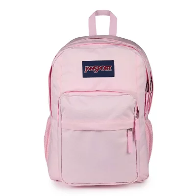 JANSPORT  Sac d&eacute;cole rose pour femme et homme - Big Day Backpack Pink Ice 332837