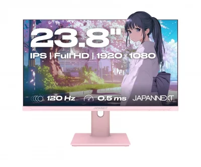 JAPANNEXT  23.8"" IPS - JN-IPS238G120F-PK