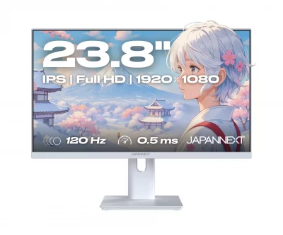 JAPANNEXT  23,8"" IPS LCD - JN-IPS238G120F-W