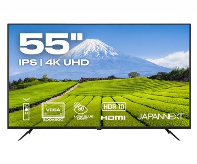 JAPANNEXT  Ecran PC Grand Format 55 IPS 4K UHD IPS JN-IPS5503TUHDR 