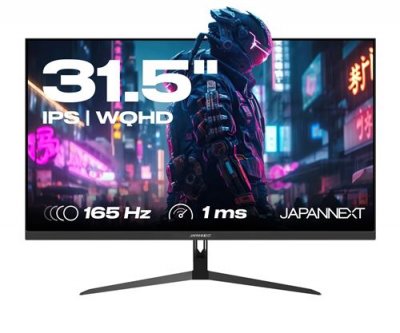 JAPANNEXT  JN-IPS3150WQHDR165 Ecran 31.5 pouces WQHD LED - 1ms