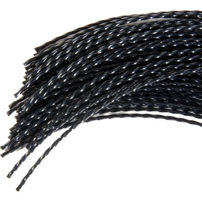 JARDIAFFAIRES  60 Brins de Fil Professionnel Torsade pour d&eacute;broussailleuse 3mm 42cm