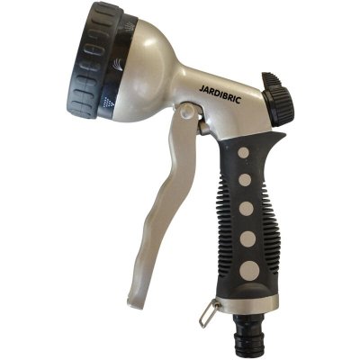 JARDIBRIC  - Pistolet M&eacute;tal Gain&eacute; 7 Jets - Gamme Professionnelle