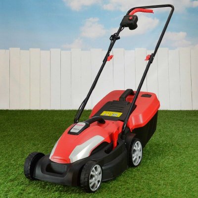 HECHT Jardin 1434 Tondeuse a gazon electrique 1400W Bac 35L - 