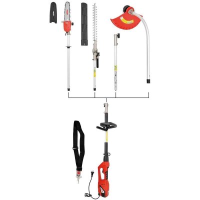 HECHT Jardin 690 3en1 Outil multifonctionnel electrique debroussailleuse tronconneuse - 