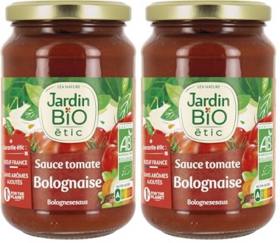 JARDIN BIO éTIC Jardin bio sauce bolognaise boeuf bio - 350g