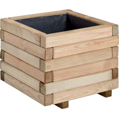 CERLAND Jardini&egrave;re carr&eacute;e en bois stockholm 40
