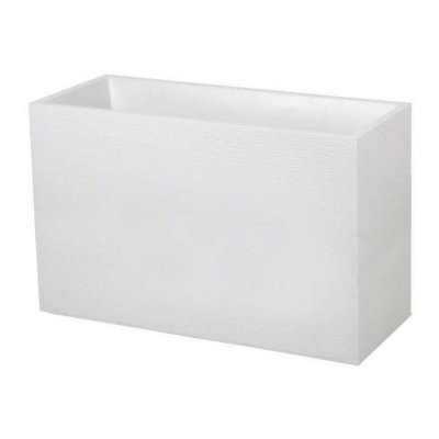EDA Jardini&egrave;re Muret Graphit 116 L - Blanc c&eacute;rus&eacute;