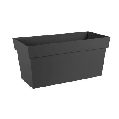 EDA Jardini&egrave;re muret toscane 79 x 36 x 38.8 cm anthracite  plastiques