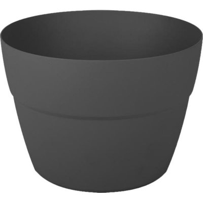 EDA Jardini&egrave;re Pot Cavalier Cancun 30cm - Anthracite -  Plastiques