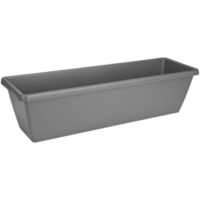 ELHO Jardini&egrave;re rectangulaire Barcelona XL - 60 cm - Anthracite - 