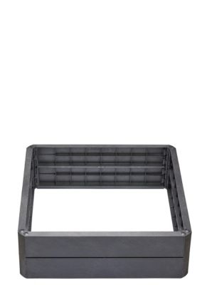 GARANTIA Jardini&egrave;re sur&eacute;lev&eacute;e anthracite, 60 x 80 cm, hauteur 25 cm 