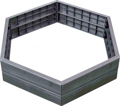 GARANTIA Jardini&egrave;re sur&eacute;lev&eacute;e - hauteur 25 cm - anthracite 