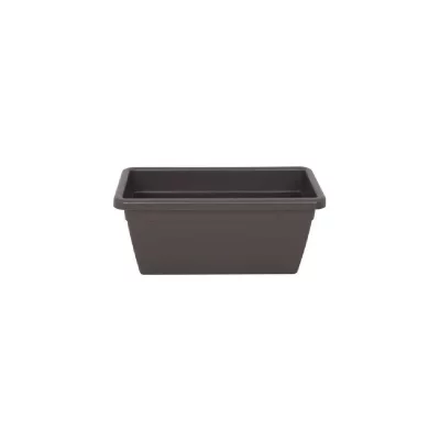 ARTEVASI Jardiniere Venezia Xl - 30 x 60 x H 26,5 cm - 30 L - Gris anthracite