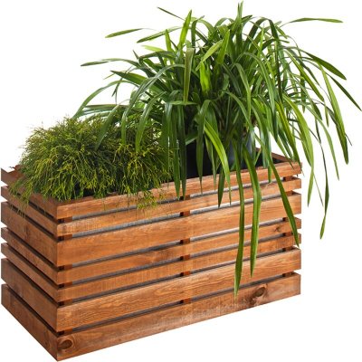 CERLAND Jardipolys - Bac &agrave; fleurs moderne Lign Z 202 litres