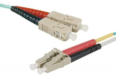 MCAD Jarret. Opt. Duplex Multi. Om4 50/125 Sc-upc/lc-upc Aqua-5 M