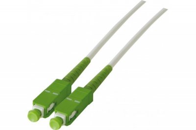 MCAD Jarret. Opt. Simplex Mono. Os2 9/125 Sc-apc/sc-apc Blanc-3 M