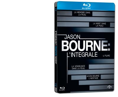 Jason Bourne - L'Int&eacute;grale - Coffret Blu-Ray 4 Films 