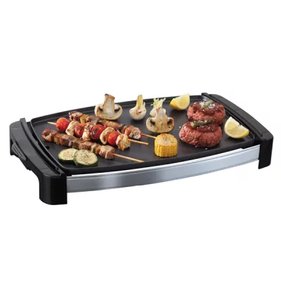 JATA  Gr240n Electric Roasting Griddle 2000w Argent&eacute; One Size / EU Plug