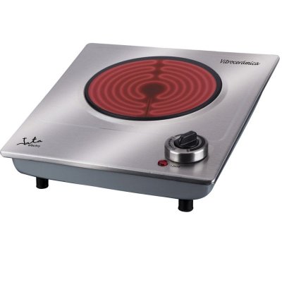 JATA  V531 Cuisini&egrave;re Electrique Vitroc&eacute;ramique 32,5 x 10,5 x 36,8 cm