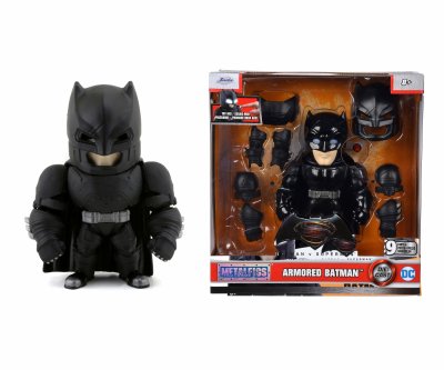 JADA TOYS Java - Figurine En M&eacute;tal Batman + Armure A Cr&eacute;er Et Customsier - 15Cm