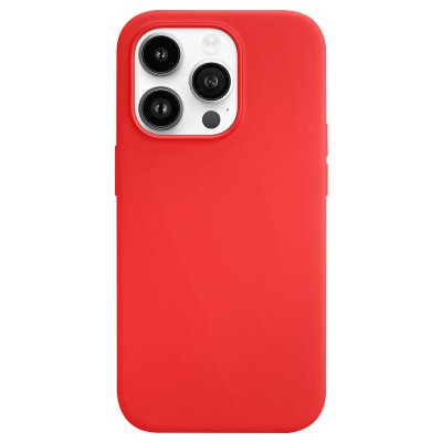 JAYM  Coque Magsafe pour Apple iPhone 12 / 12 Pro Premium Silicone Microfibre Rou