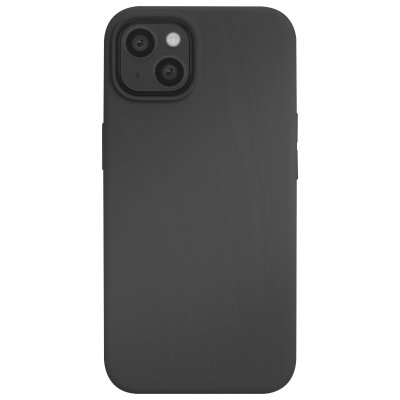 JAYM  Coque pour Apple iPhone 13 Mini Premium Silicone Microfibre Noir