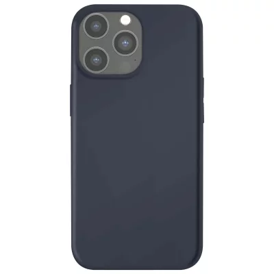 JAYM  Coque pour Apple iPhone 13 Pro Premium Silicone Microfibre Bleu